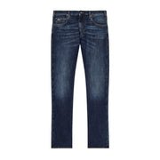 Emporio Armani J45 Regular Fit Blue Denim Jeans