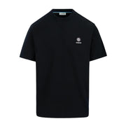 Sandbanks Relaxed Fit Double Jersey Black Sweat T-Shirt