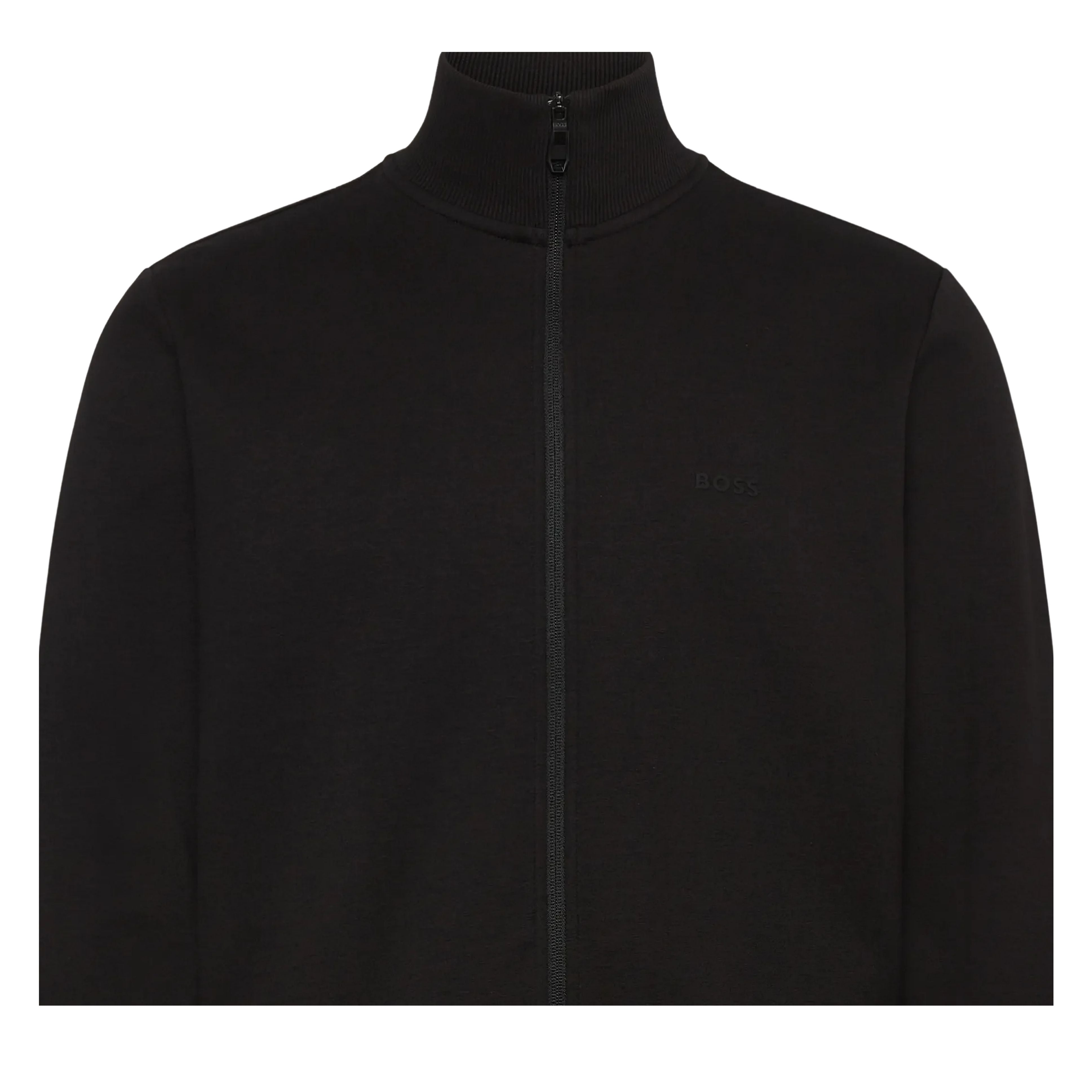 BOSS Skaz Black Zip Sweatshirt