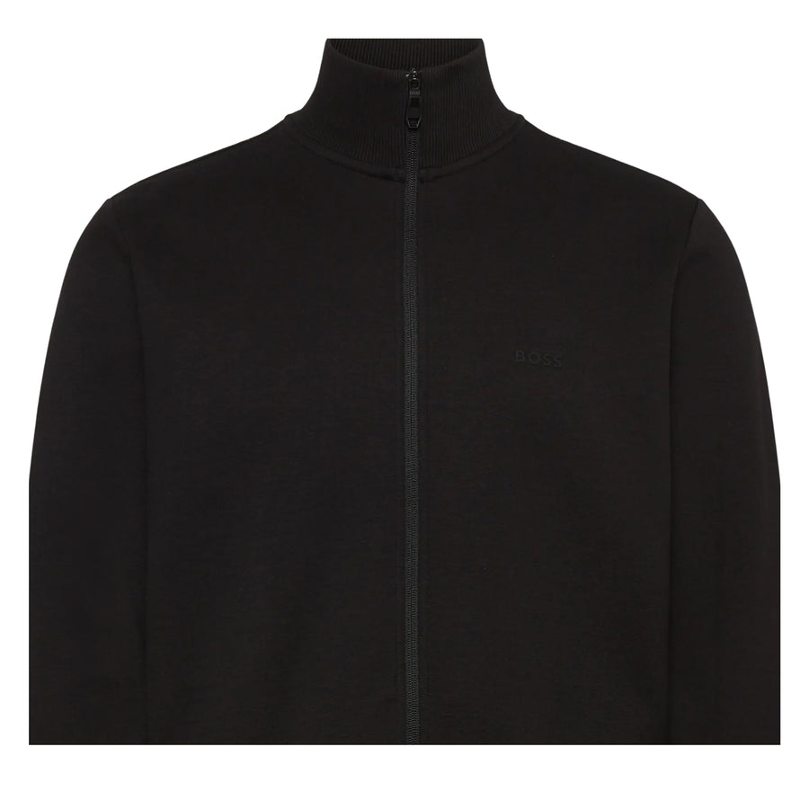 BOSS Skaz Black Zip Sweatshirt