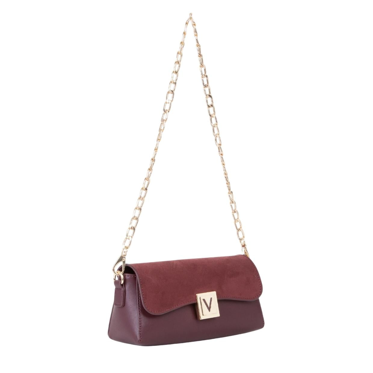 Valentino Bags Evissa Flap Prugna Shoulder Bag