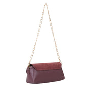 Valentino Bags Evissa Flap Prugna Shoulder Bag