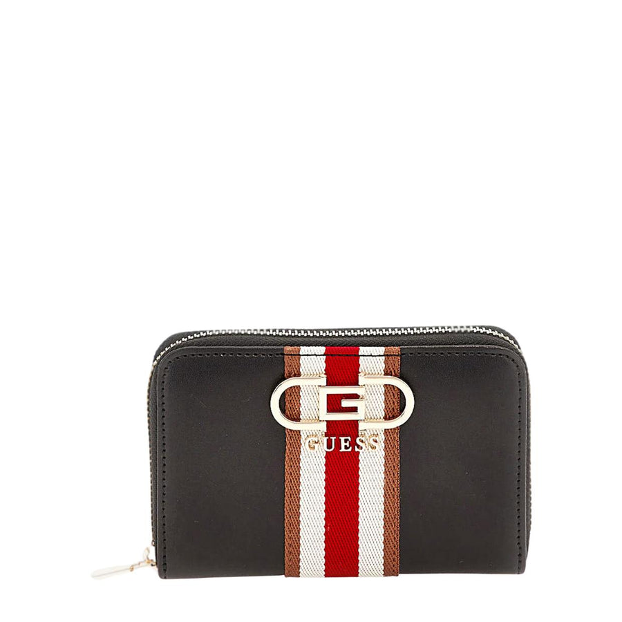 Guess Nelka Stripe Black Wallet