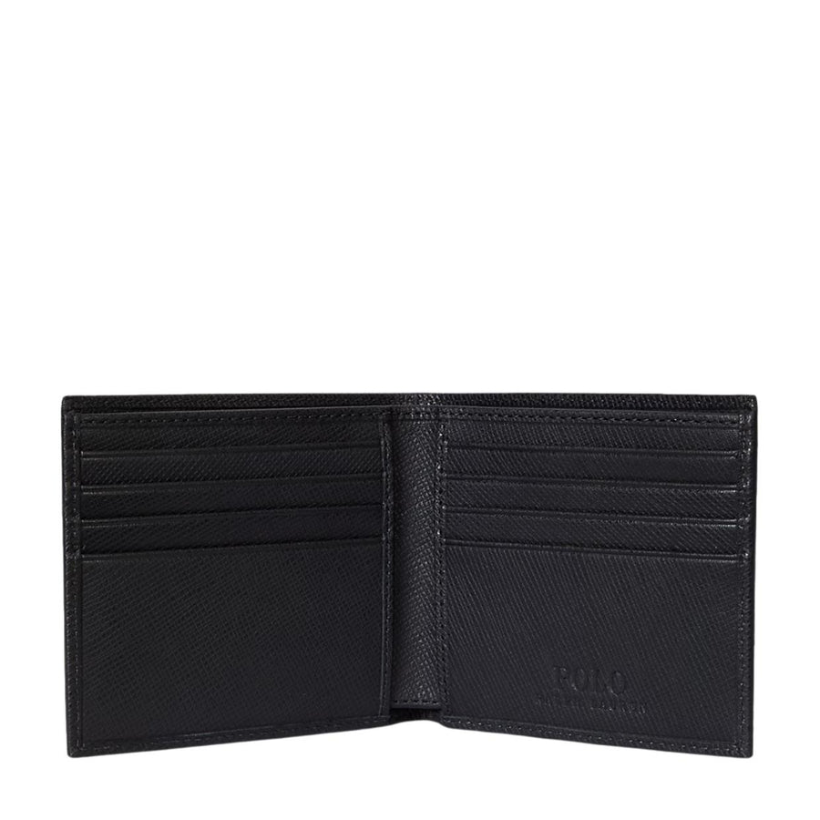 Polo Ralph Lauren Saffiano Leather Black Billford Wallet