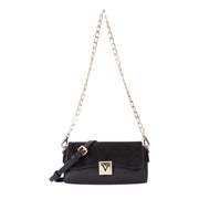 Valentino Bags Evissa Flap Black Shoulder Bag