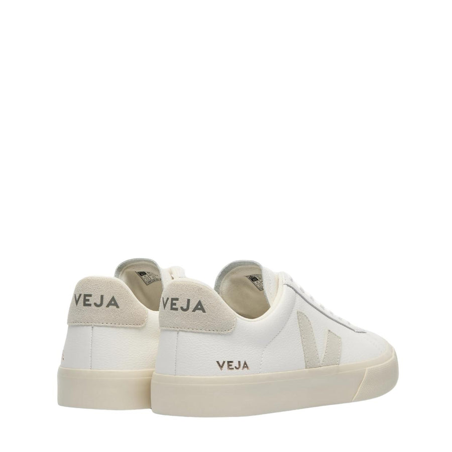 VEJA Campo Leather Extra-White Natural Suede Trainers