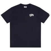 Billionaire Boys Club Small Arch Logo Dark Navy/White T-Shirt