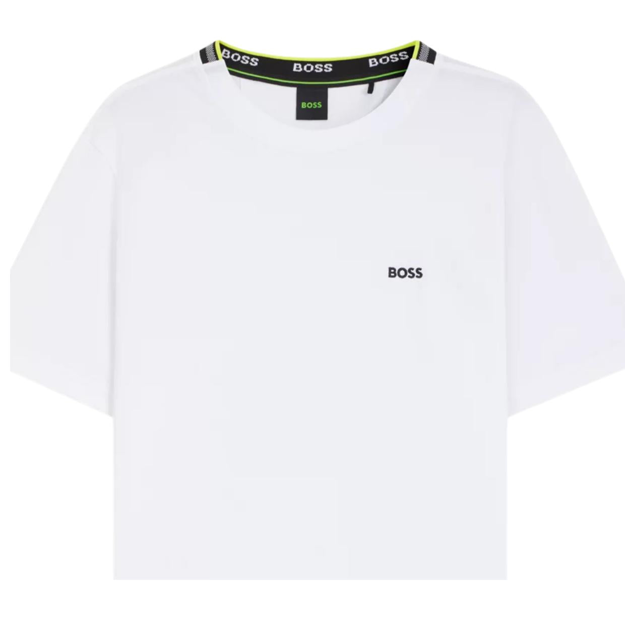 BOSS Taddy Regular Fit White T-Shirt