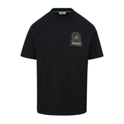 Sandbank 3D Logo Print Black T-Shirt