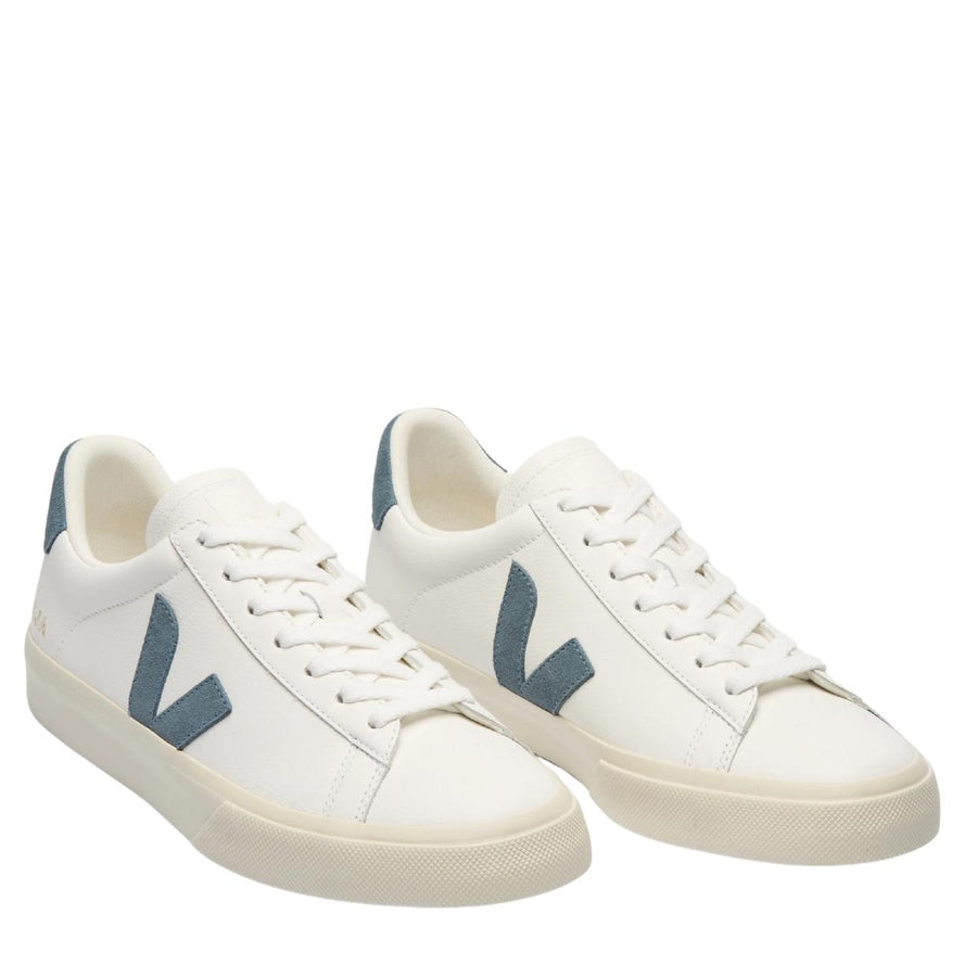 VEJA Campo Leather Extra-White California Suede Trainers