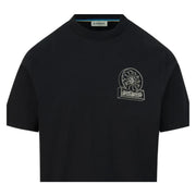 Sandbank 3D Logo Print Black T-Shirt