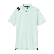 MA.STRUM Logo Badge Volt Frost Short Sleeve Polo Shirt