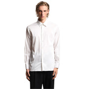 Emporio Armani Pima Cotton Long Sleeve White Shirt