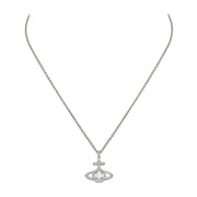 Vivienne Westwood Olympia Platinum Cubic Zirconia Pendent Necklace