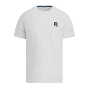 Sandbanks Logo Badge Slim Fit White T-Shirt