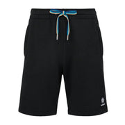 Sandbanks Badge Logo Black Sweat Shorts