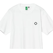 MA.STRUM Embroidered Icon White T-Shirt