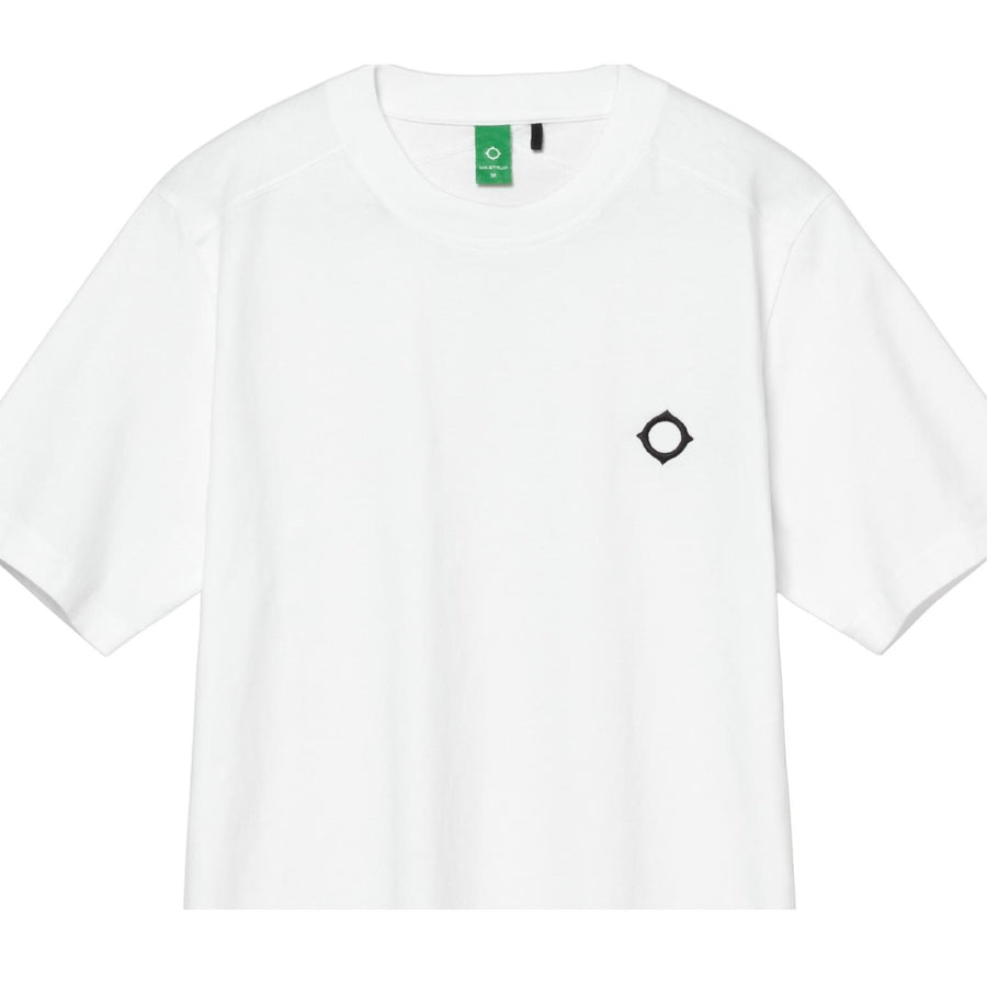 MA.STRUM Embroidered Icon White T-Shirt
