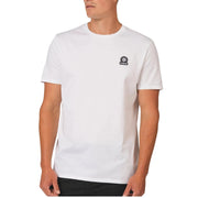 Sandbanks Logo Badge Slim Fit White T-Shirt