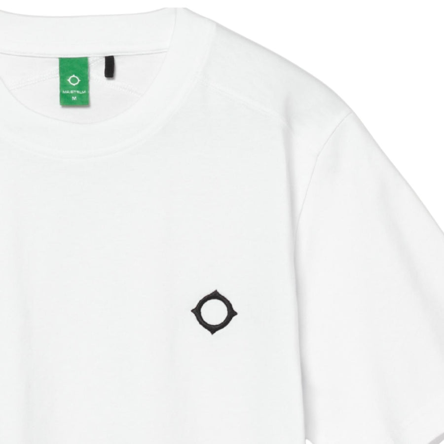 MA.STRUM Embroidered Icon White T-Shirt