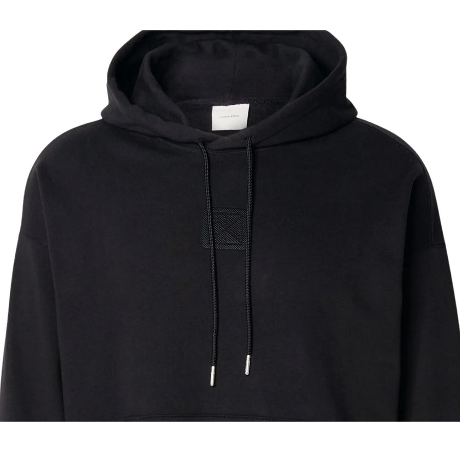 Calvin Klein Premium Emblem Logo Black Hoodie
