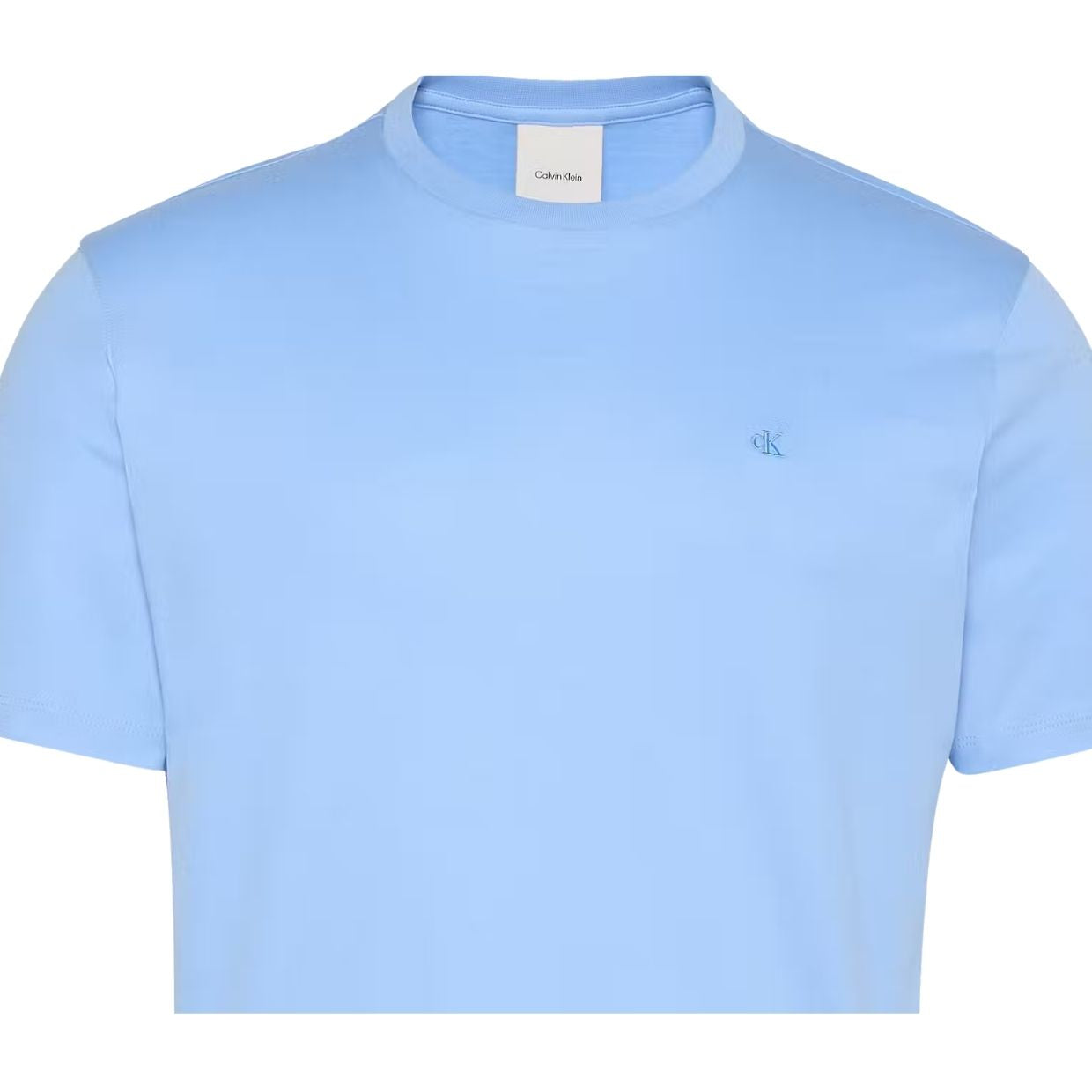 Calvin Klein Stretch Slim Fit Track Blue T-Shirt