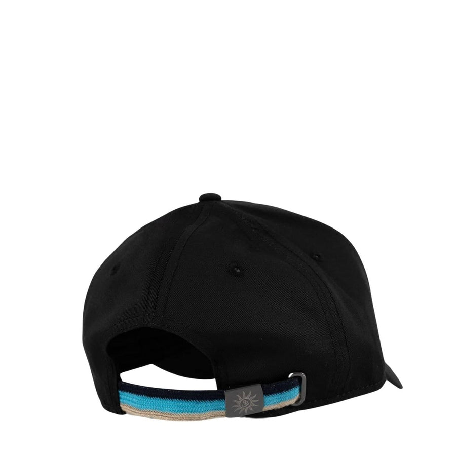 Sandbanks Logo Badge Black Cap