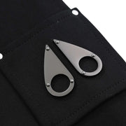 Moose Knuckles Hartsfield Black Half-Zip Sweatshirt