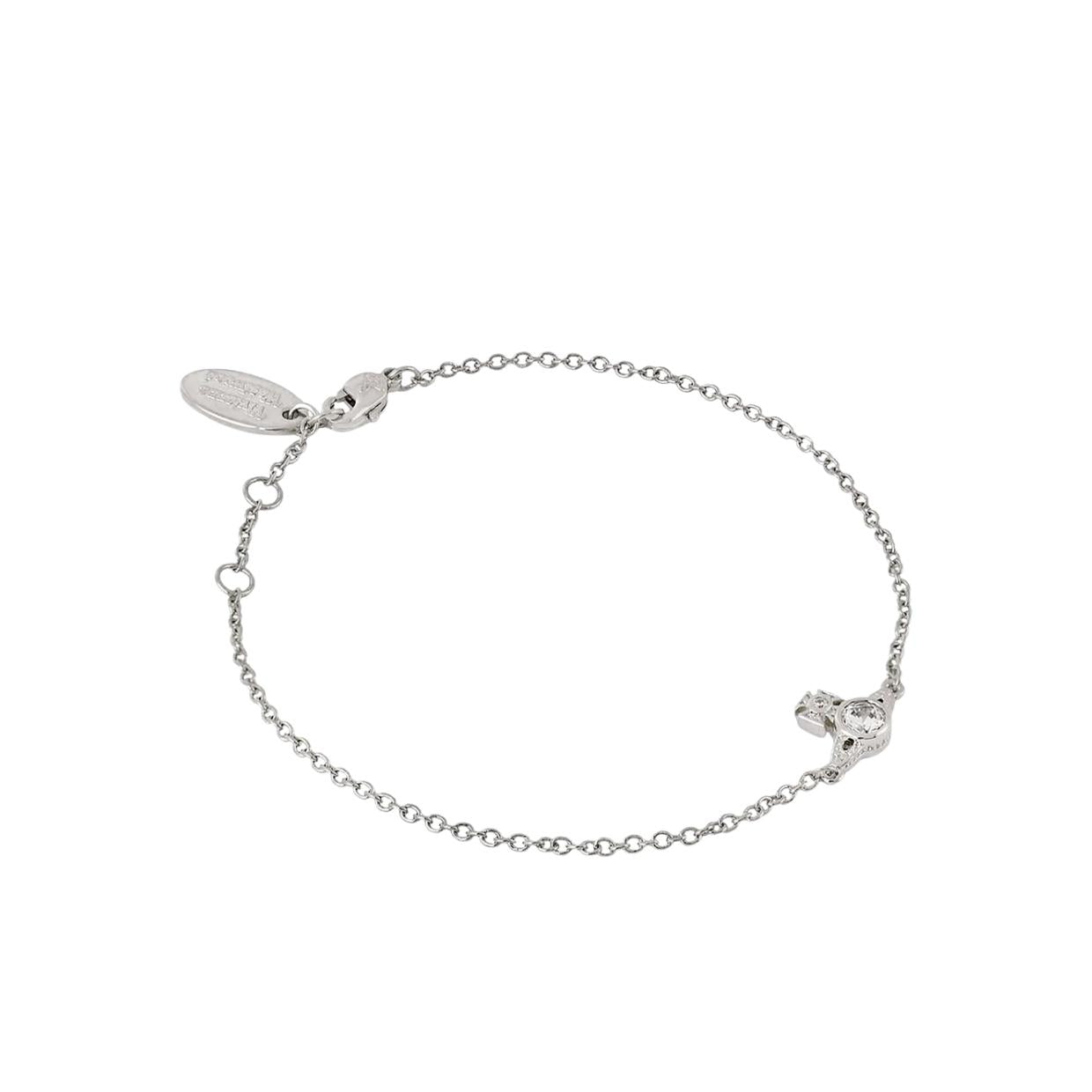 Vivienne Westwood London Orb Platinum Bracelet