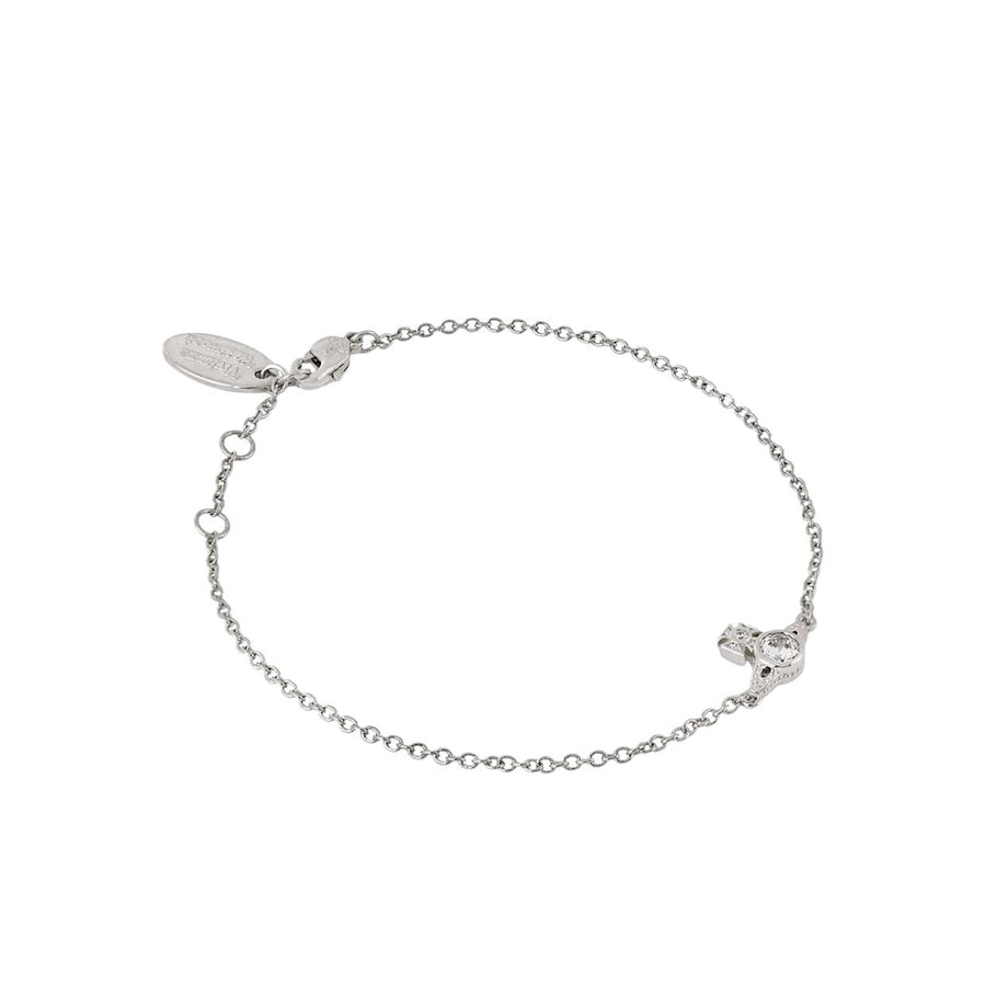 Vivienne Westwood London Orb Platinum Bracelet