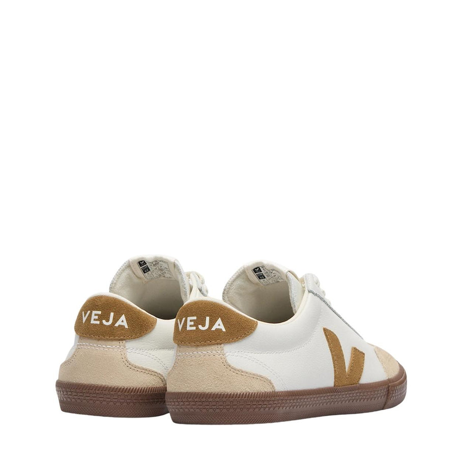 VEJA Volley O.T. Leather White Tent Bark Trainers