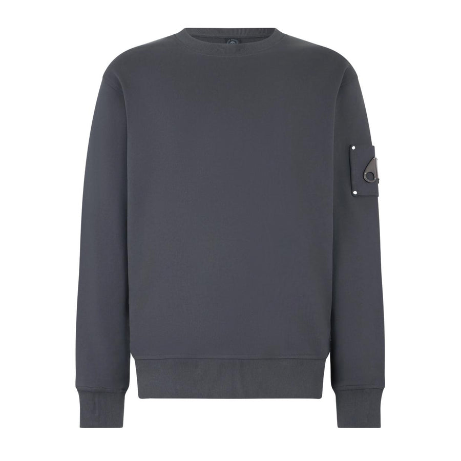 Moose Knuckles Hartsfield Cement Crew Sweatshirt