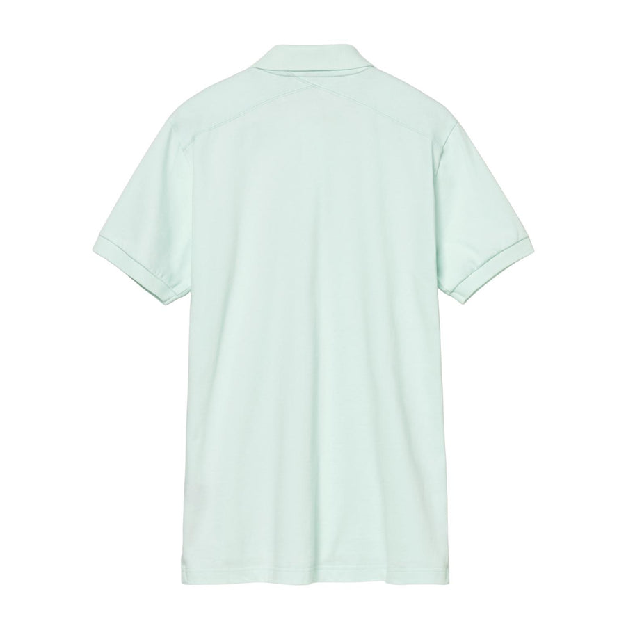 MA.STRUM Logo Badge Volt Frost Short Sleeve Polo Shirt