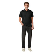 Belstaff Black Cotton Jersey Steel Polo Shirts