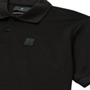 Belstaff Black Cotton Jersey Steel Polo Shirts
