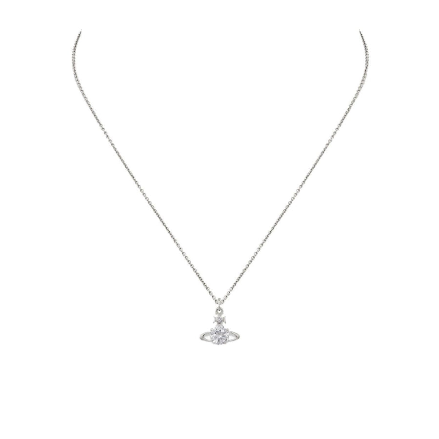 Vivienne Westwood Platinum White Reina Pendent