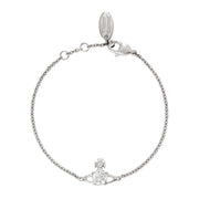 Vivienne Westwood Reina Small Platinum Bracelet