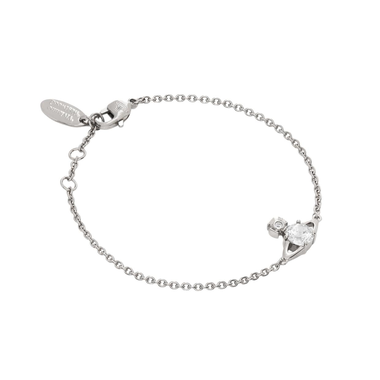 Vivienne Westwood Reina Small Platinum Bracelet