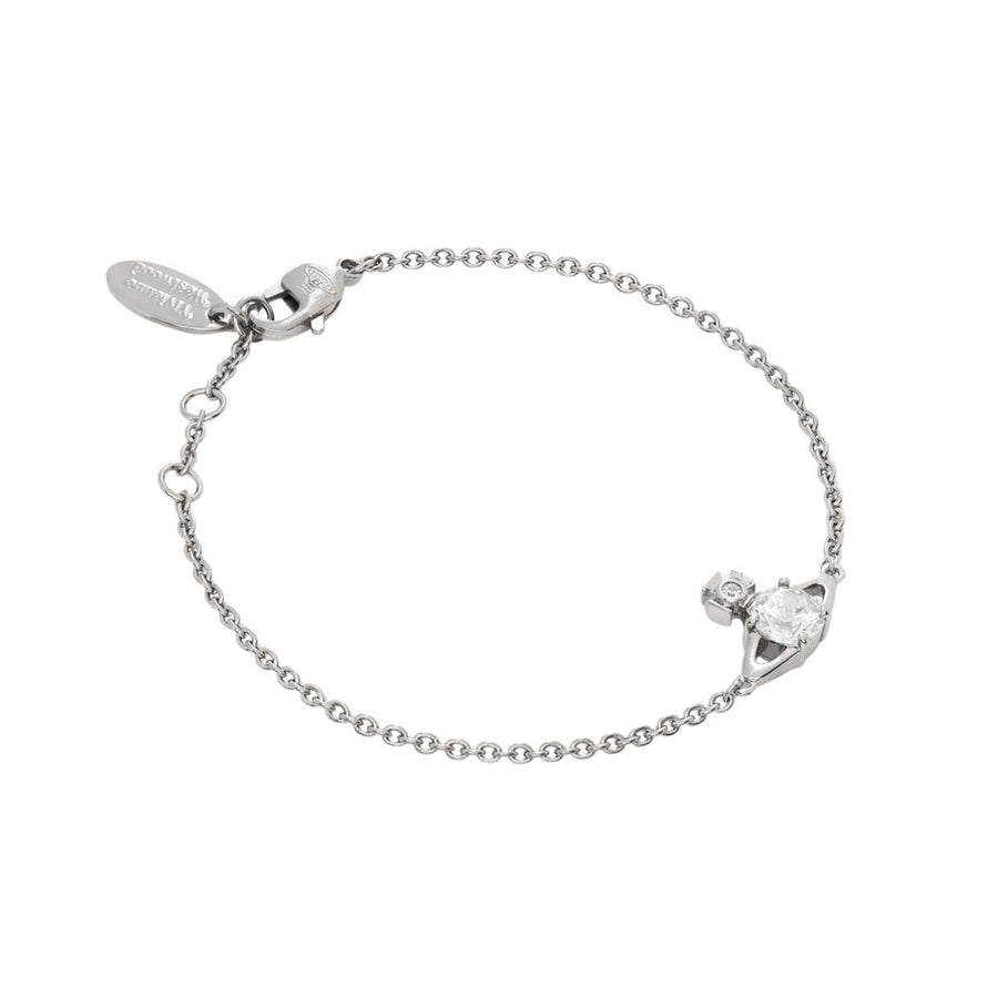 Vivienne Westwood Reina Small Platinum Bracelet