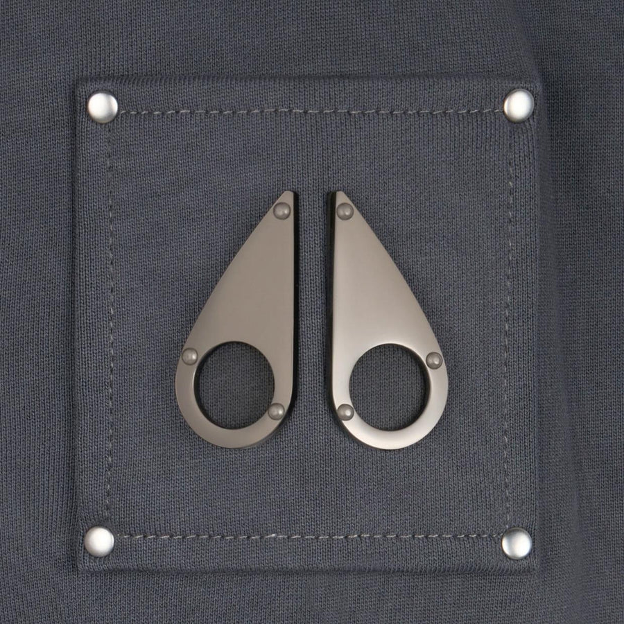 Moose Knuckles Hartsfield Cement Crew Sweatshirt