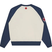ICECREAM Stack Em Up White/Navy Sweatshirt