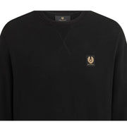 Belstaff Patch Logo Patch Black Sweatshirts