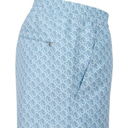 Sandbanks Dusty Blue SB Monogram Swim Shorts