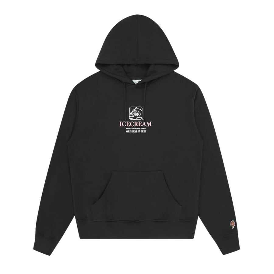 ICECREAM Serve It Best Black Hoodie