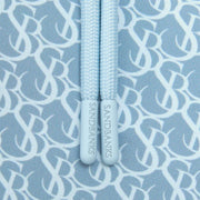 Sandbanks Dusty Blue SB Monogram Swim Shorts