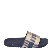 Aquascutum Active Marco Iconic Check Navy Slippers