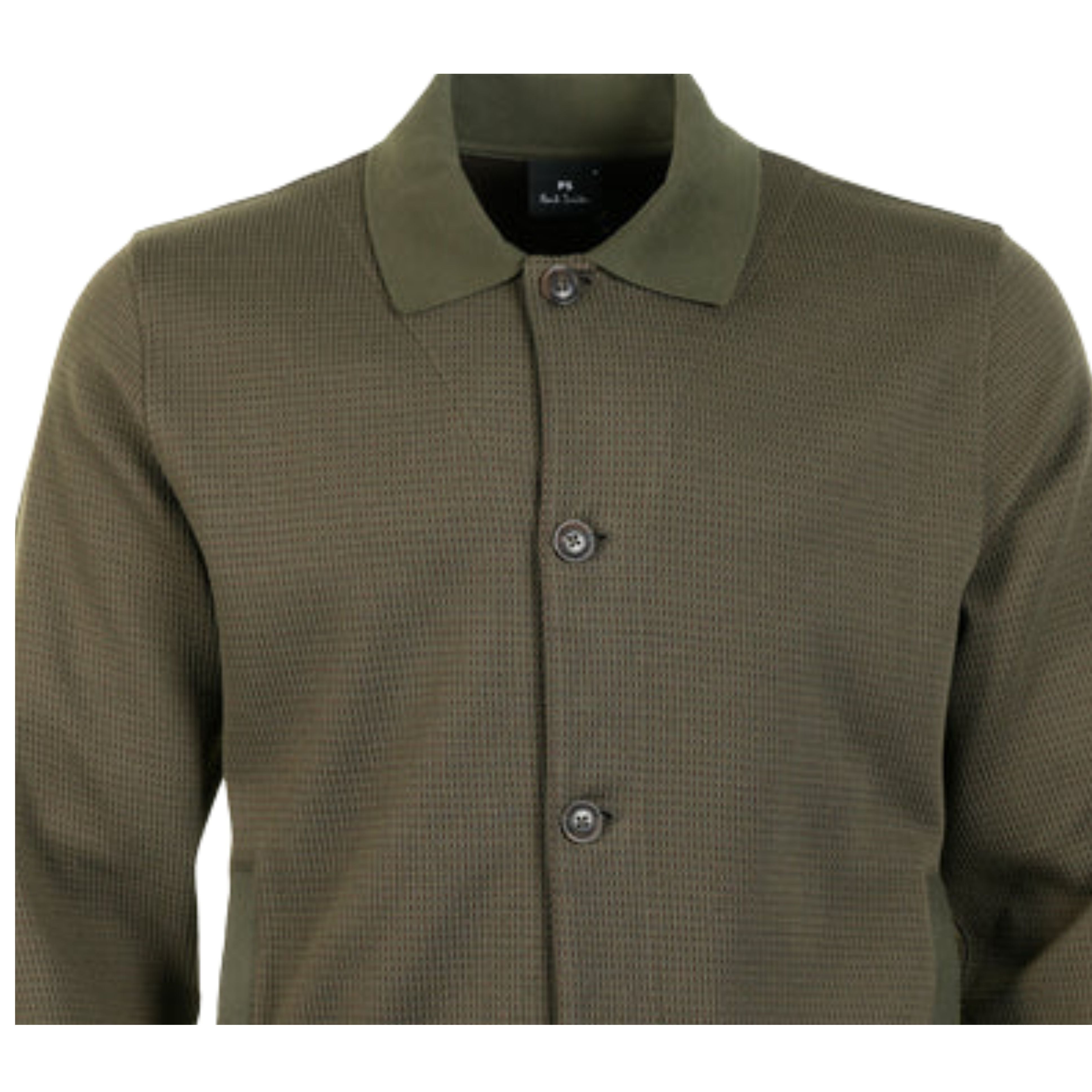 Paul Smith Casual Fit Green Cardigan