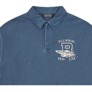 Billionaire Boys Club Navy Boat Club Washed Quarter Button Sweatshirt