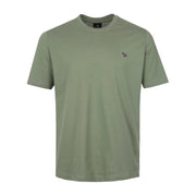 Paul Smith Organic Cotton Zebra Logo Green T-Shirt
