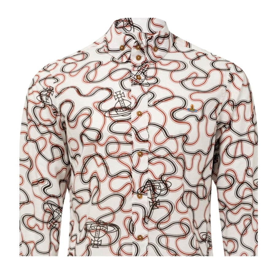 Vivienne Westwood Two Krall White/Wiggle Shirt